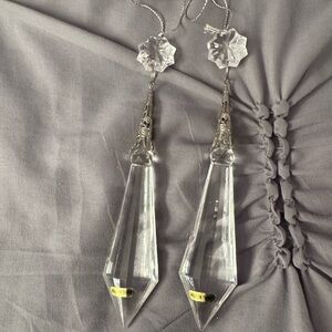Vintage Elegant Crystal Prism Ornaments